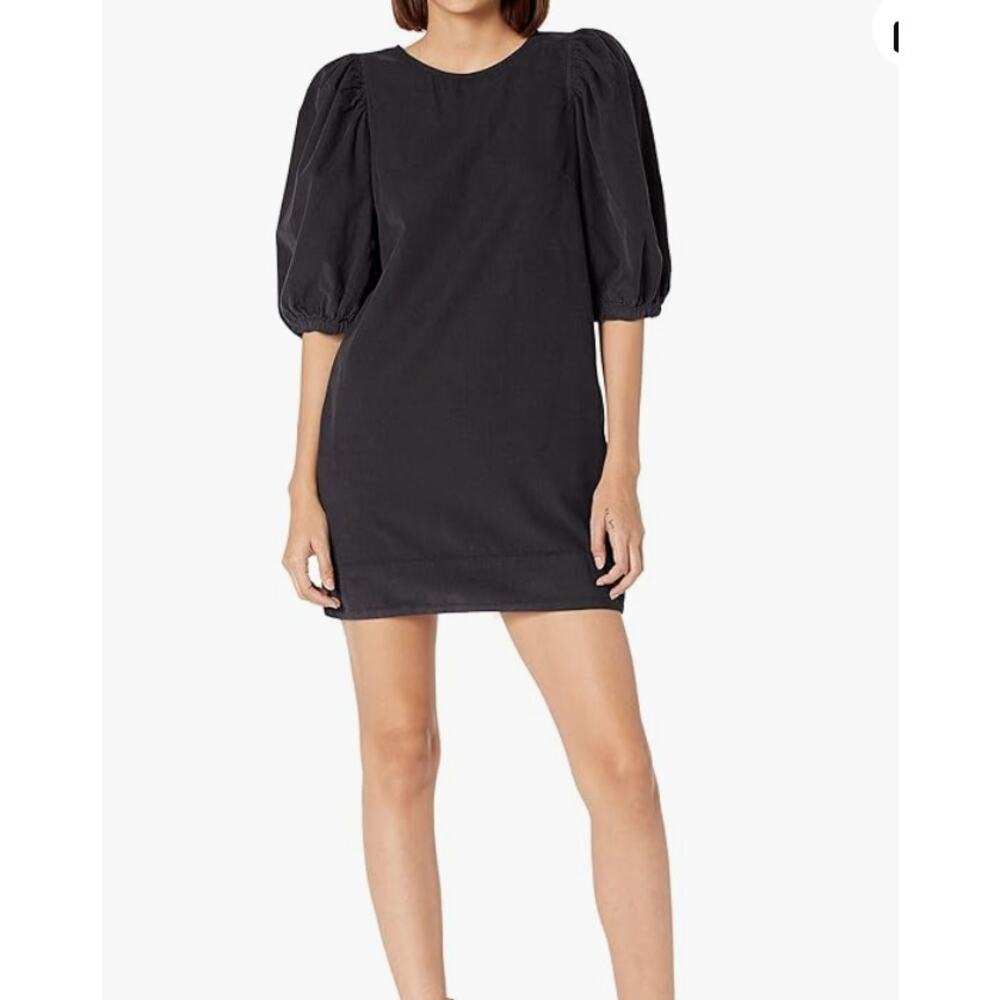 NWT VELVET BY GRAHAM AND SPENCER PUFF SLEEVE DRESS